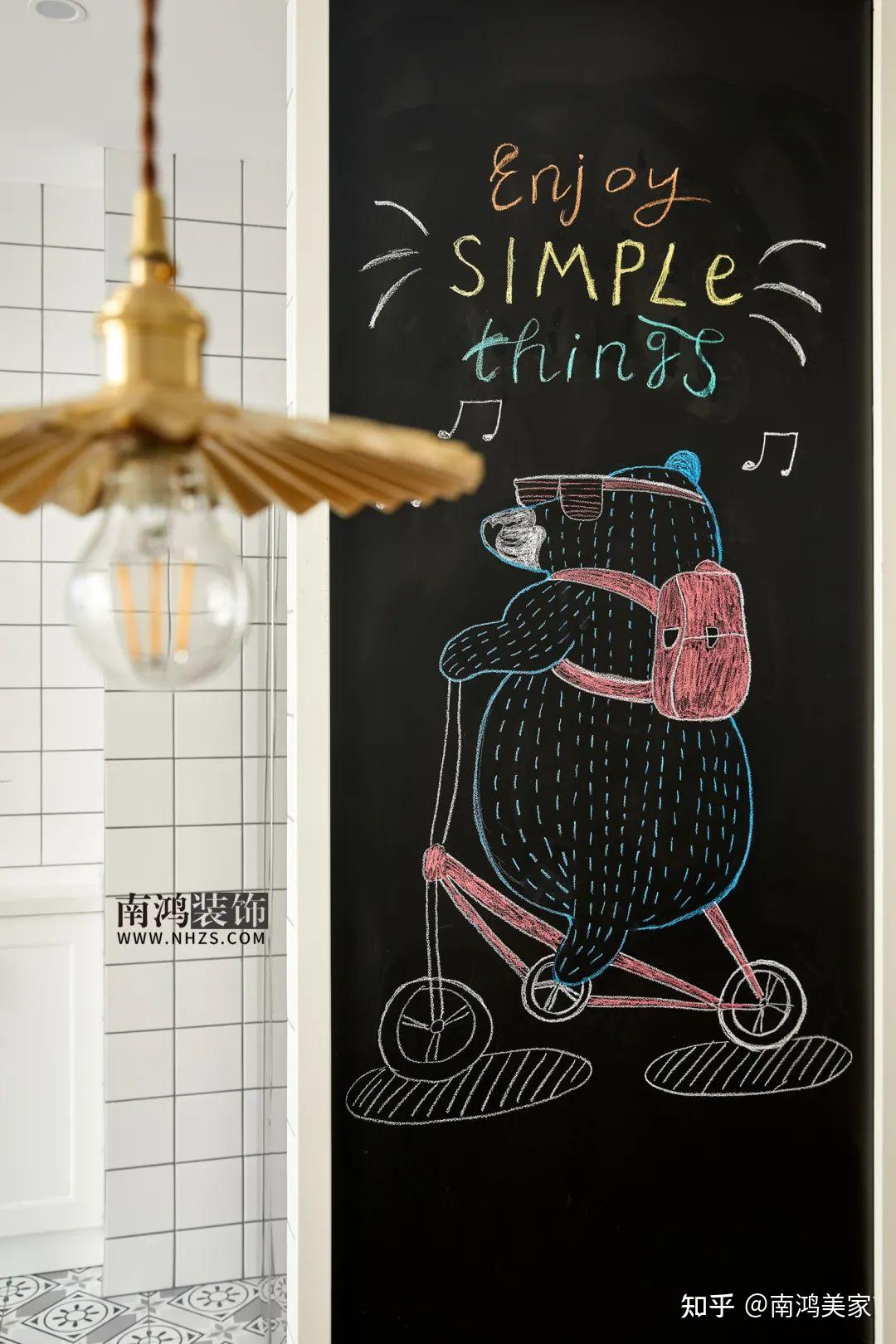 白原木经典组合开放式厨房曲面吊顶是时候为北欧风显廉价正名了