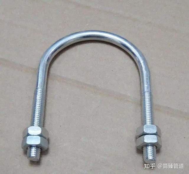 a4管夹-法兰用u型管夹(1/2"~2")a5管夹-减振用u形管夹(带垫片)a5管夹