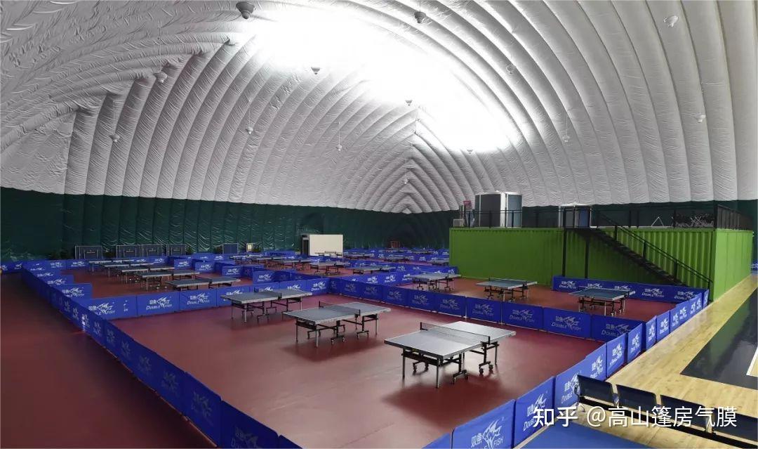 国乒世界排名四项第一,在气膜馆里打乒乓感受如何?