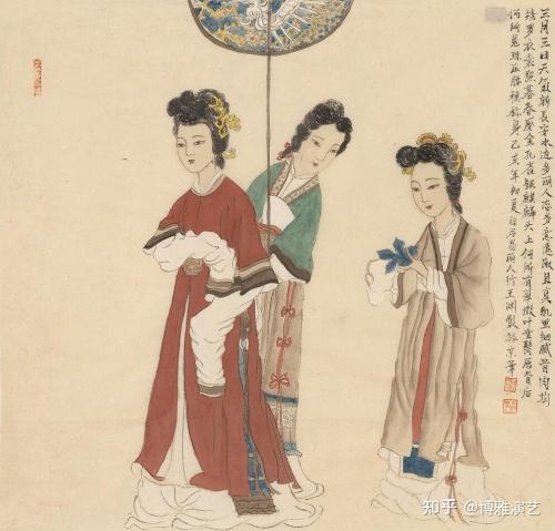 当代著名女艺术家王渊国画作品欣赏 - 知乎
