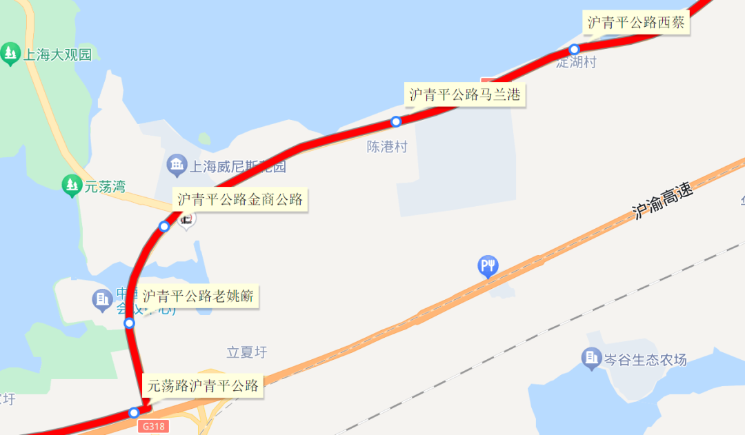 上海示范区1路线路图图片