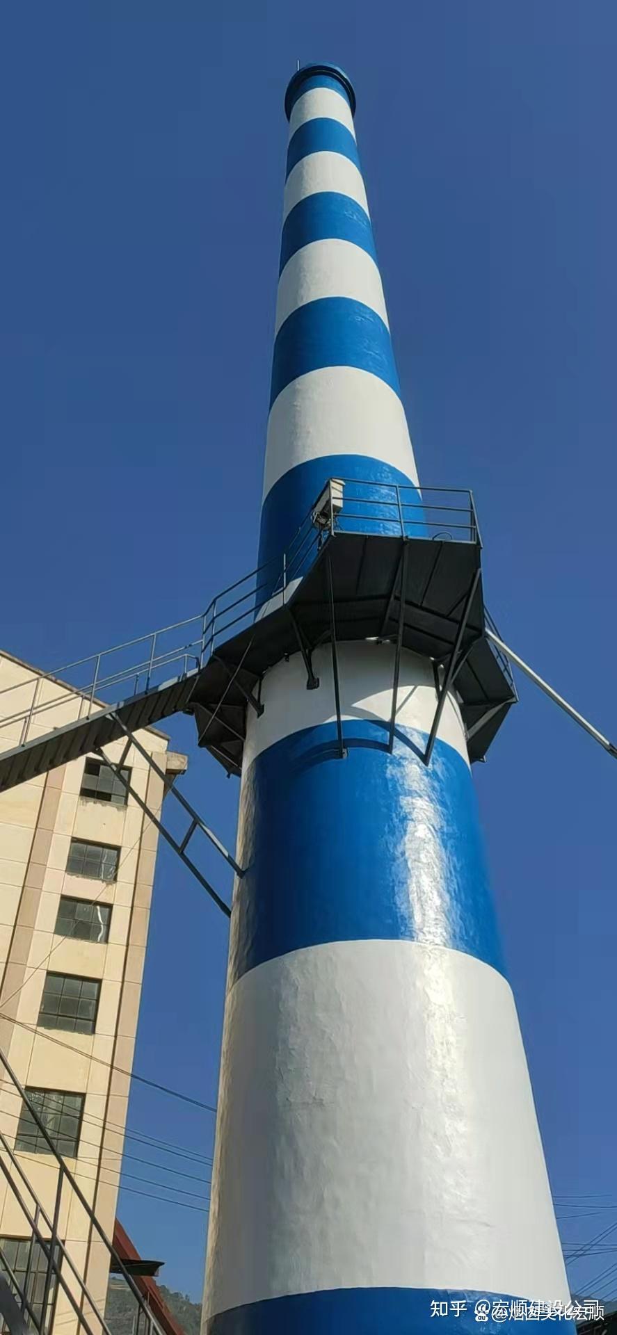 烟囱内部防腐砖烟囱美化