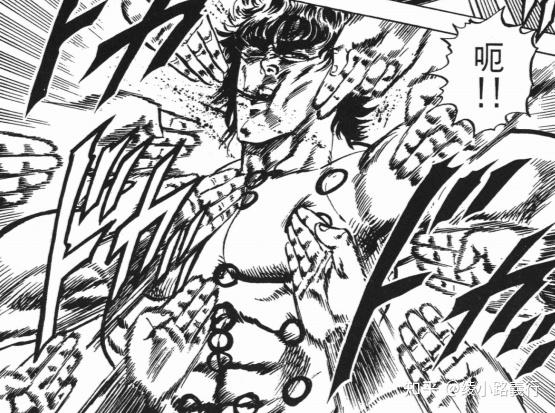 80后人气漫画 北斗神拳 千锤百炼方成钢 健次郎受伤场面大盘点 知乎