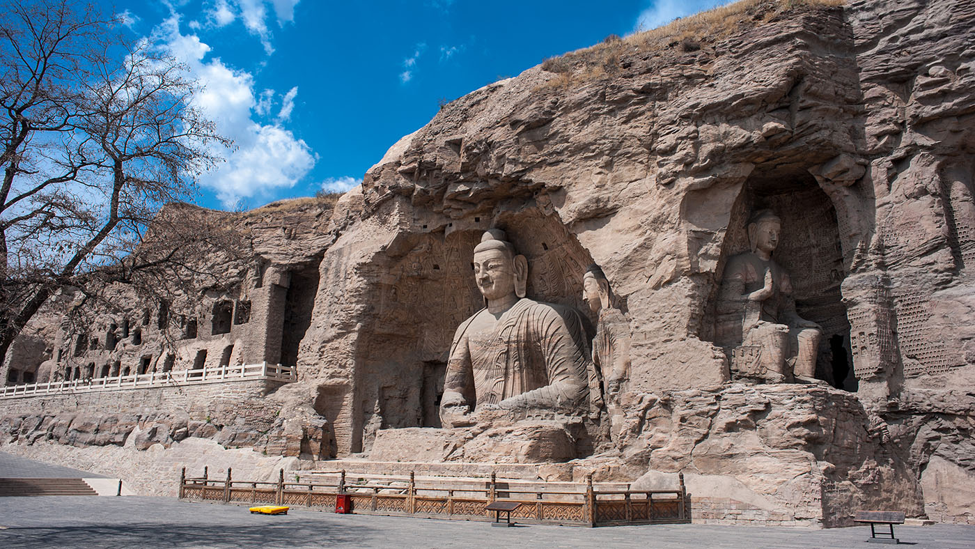 山西热门旅游景点云冈石窟旅游攻略低音号语音导游