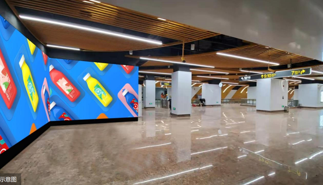 陆家嘴地铁广告投放形式分析