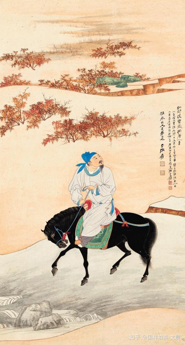 张大千重彩人物画，都是过亿的身价- 知乎