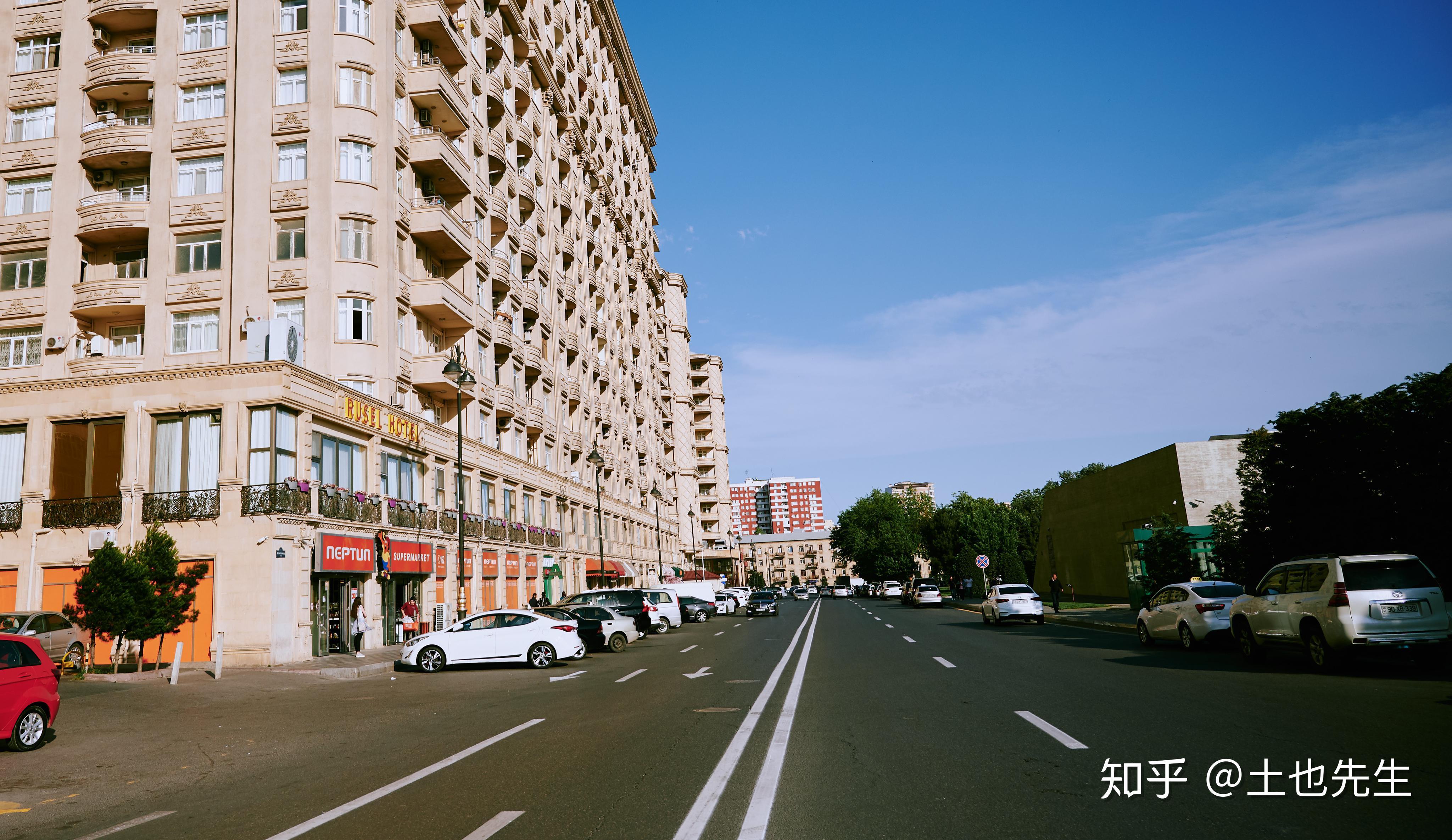 巴库新兴的旅游胜地