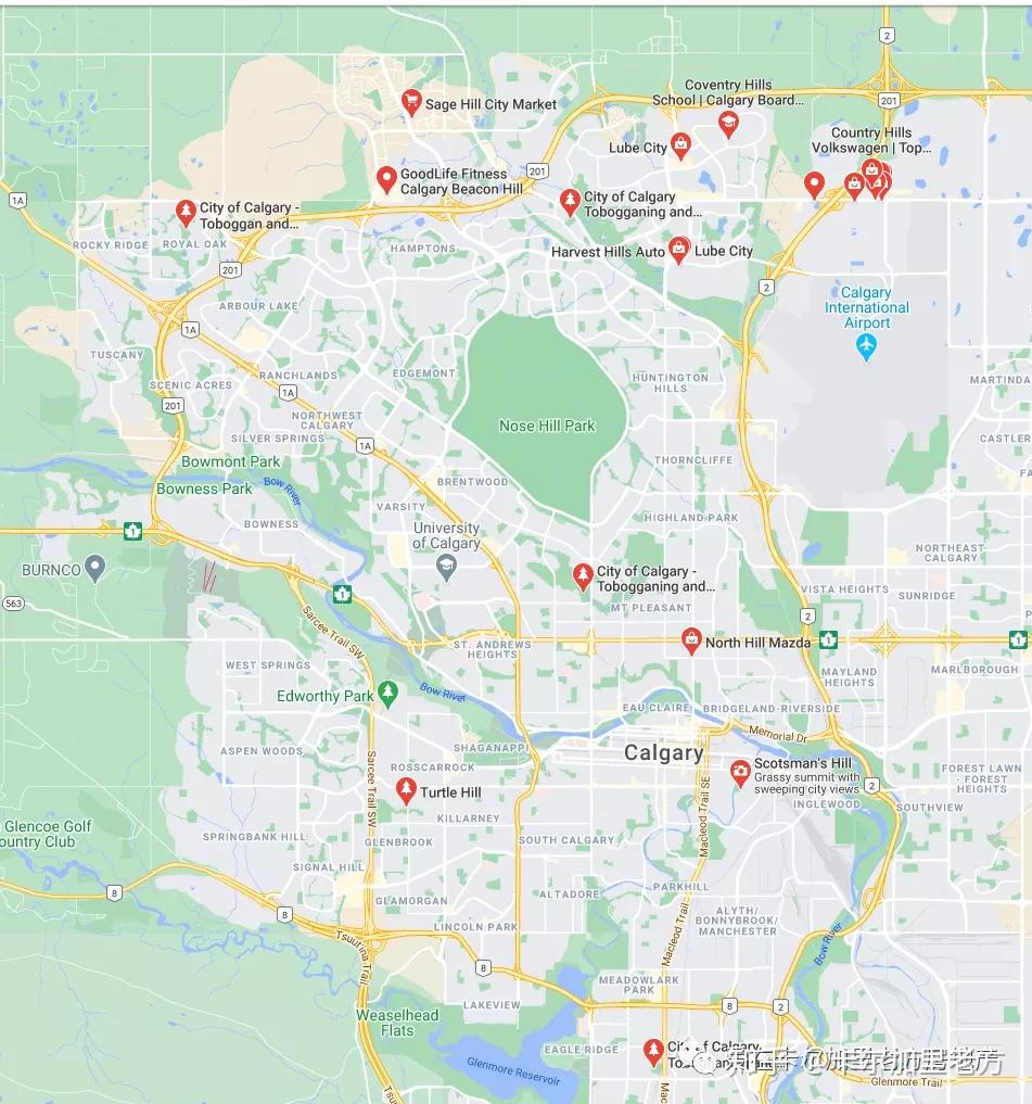 卡尔加里22个免费滑雪橇雪圈地点