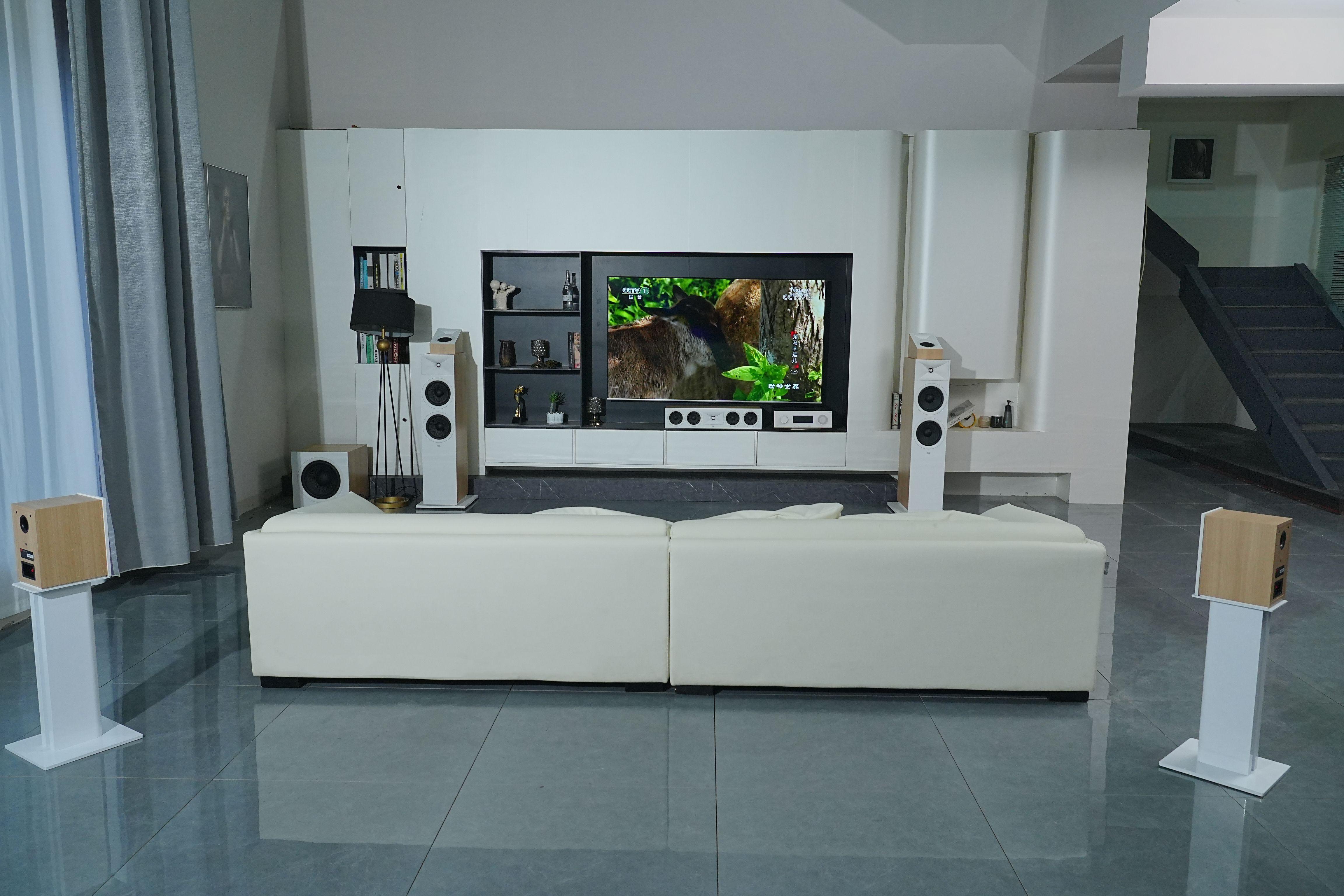 如何建立一套完美的家庭影院？可抄作业的JBL STAGE 280F 5.1.2全景声家庭影院套装了解一下？
