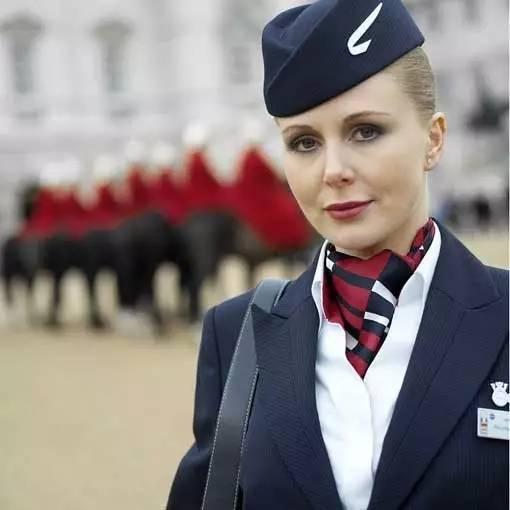 经典文雅britishi airways74 英国航空公司看完秀场上的空乘制服,让