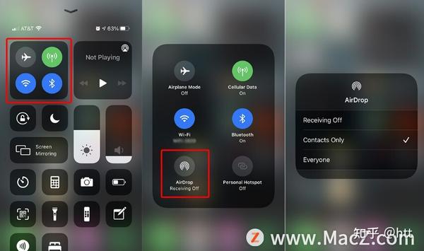 怎样在苹果设备上开启AirDrop？ - 知乎