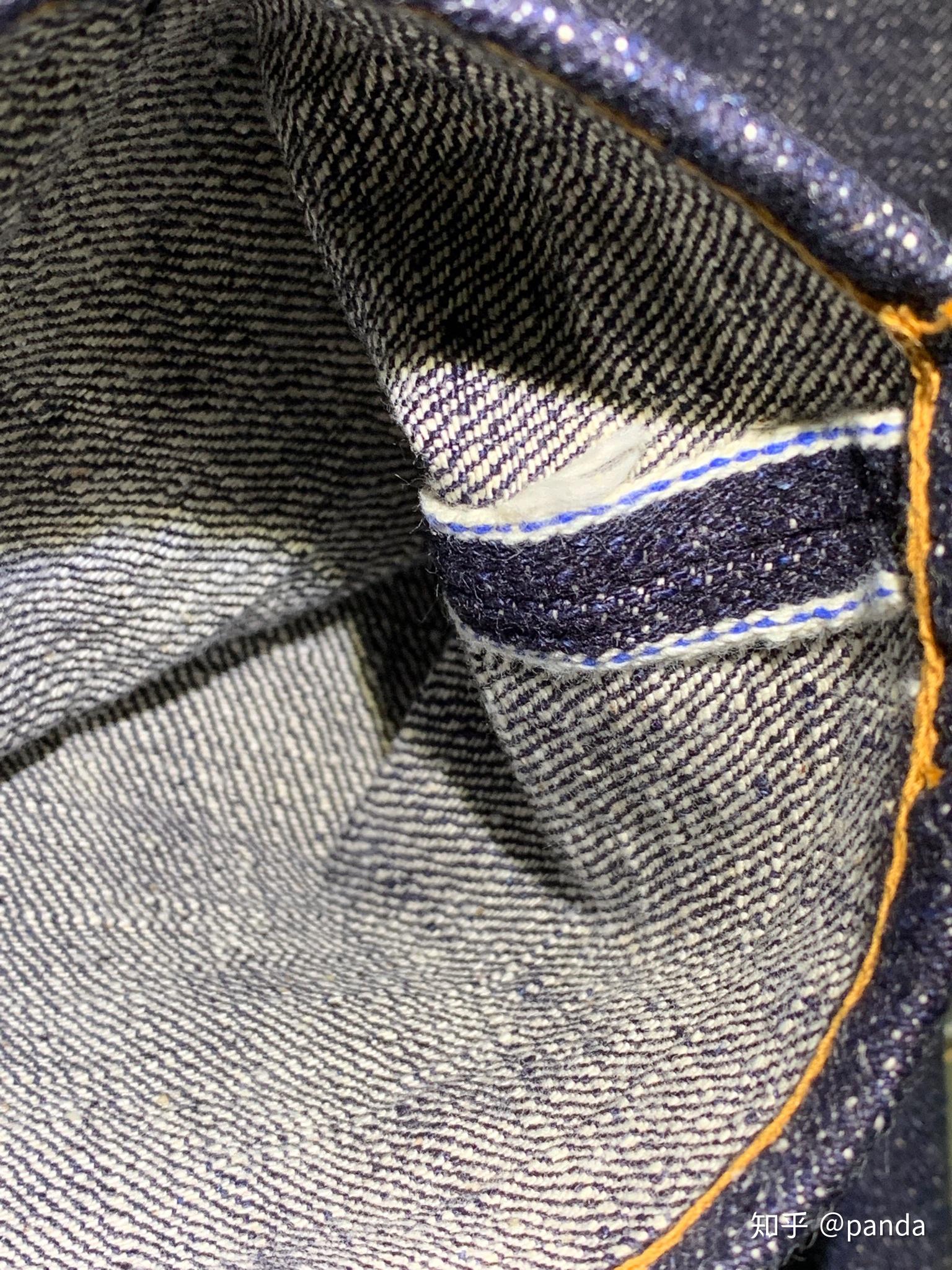 purebluejapan正蓝屋天然靛蓝手工染色牛仔裤