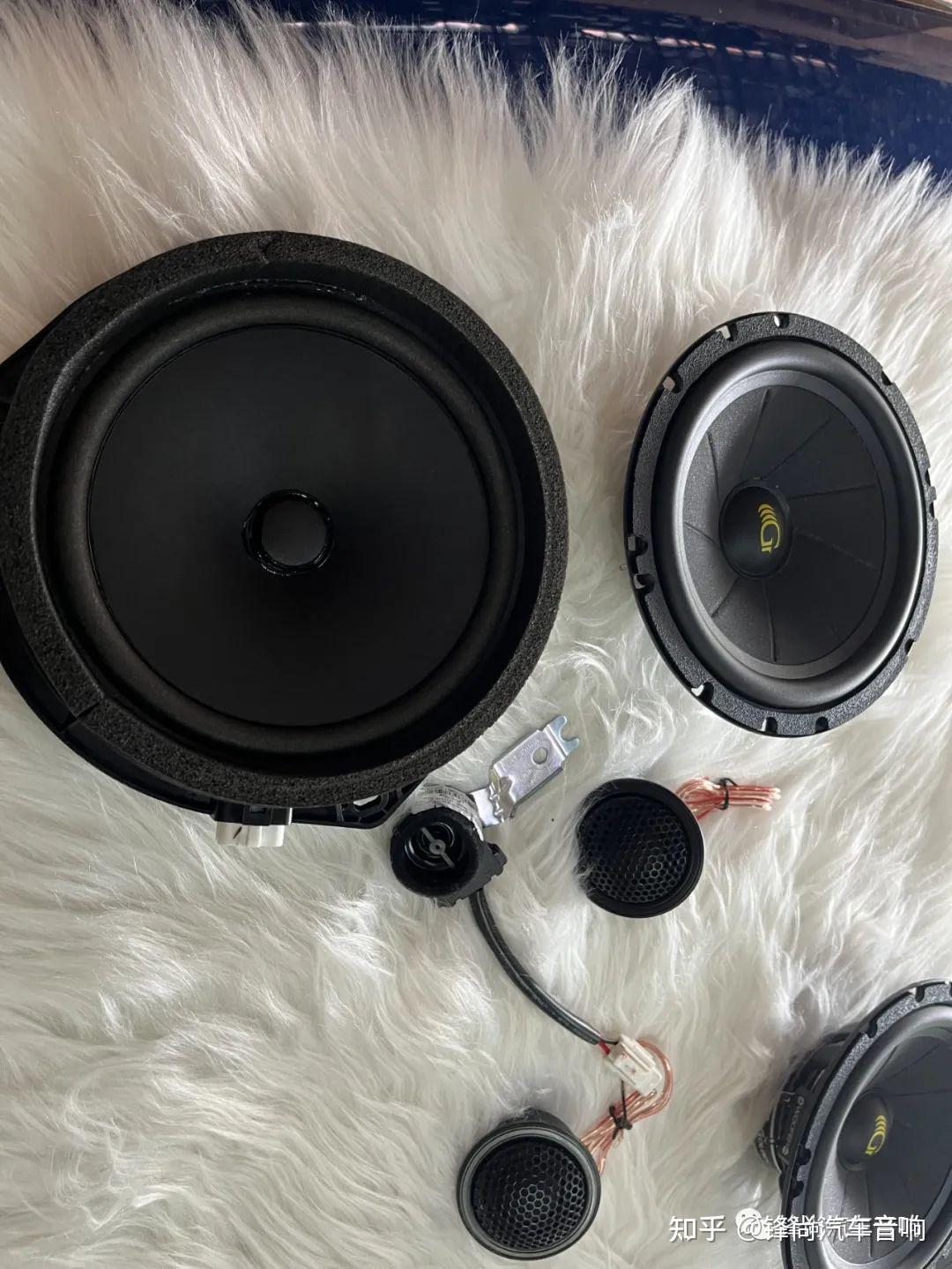 简改音响方案比亚迪混动版秦音响升级黄金声学套装两分频喇叭锋尚汽车