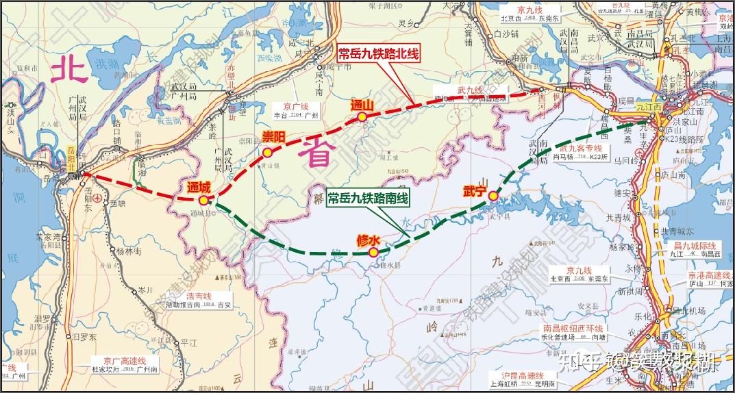三省难达成一致常岳九铁路湖北段先行启动方案编制