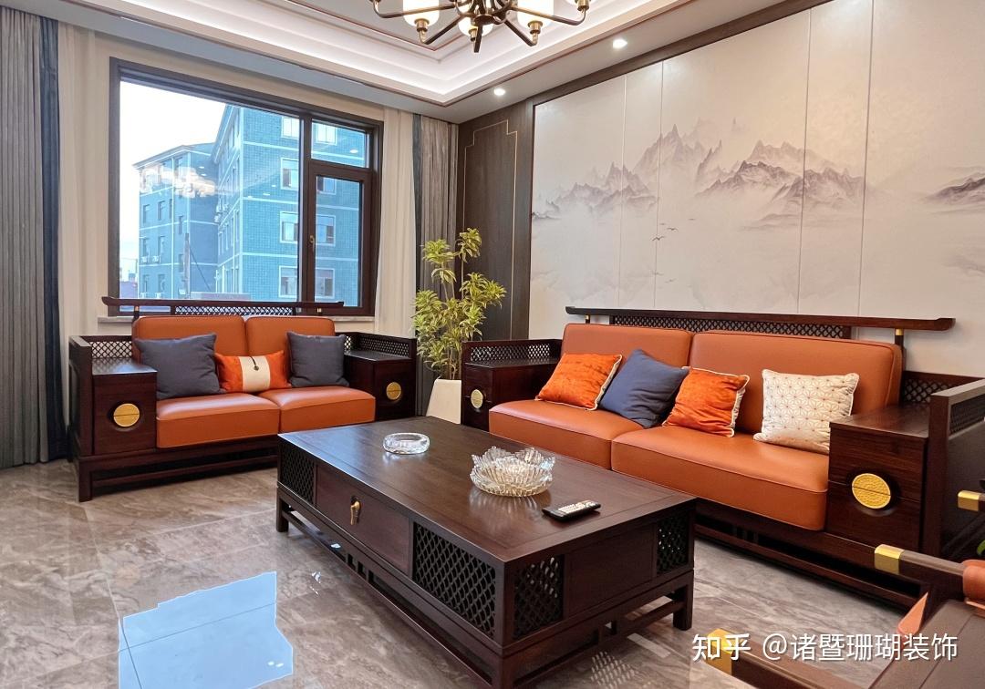 设计分享：551㎡新中式别墅，户型方正，采光极好，尽显大宅风范 - 知乎