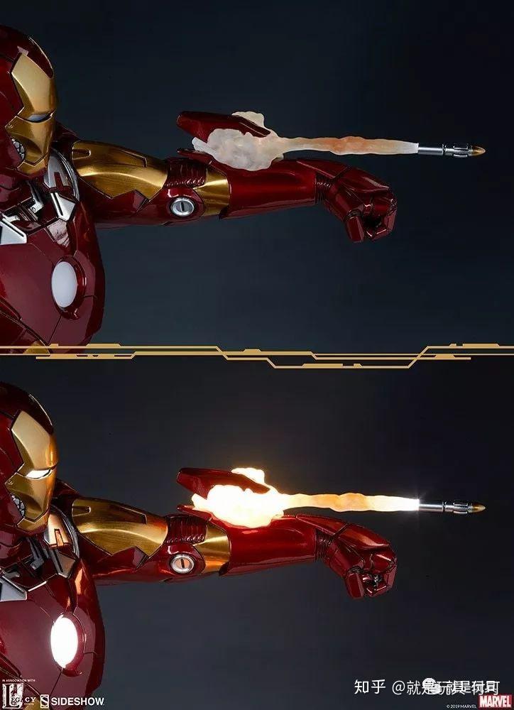 ss复联1mk7这是我见过灯效最赞的钢铁侠