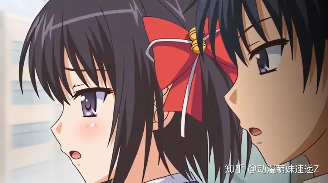 动漫和巫女妹妹一起坐电车回家的故事