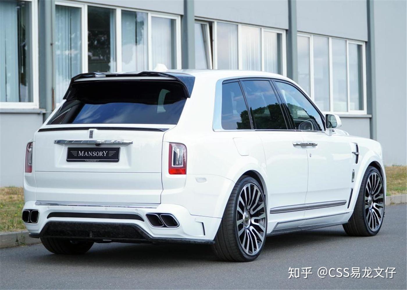 劳斯莱斯库里南改装mansory宽体套件
