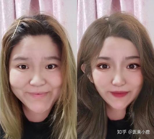 通过p图的手段对郭老师进行了模拟调整,换一个刘海