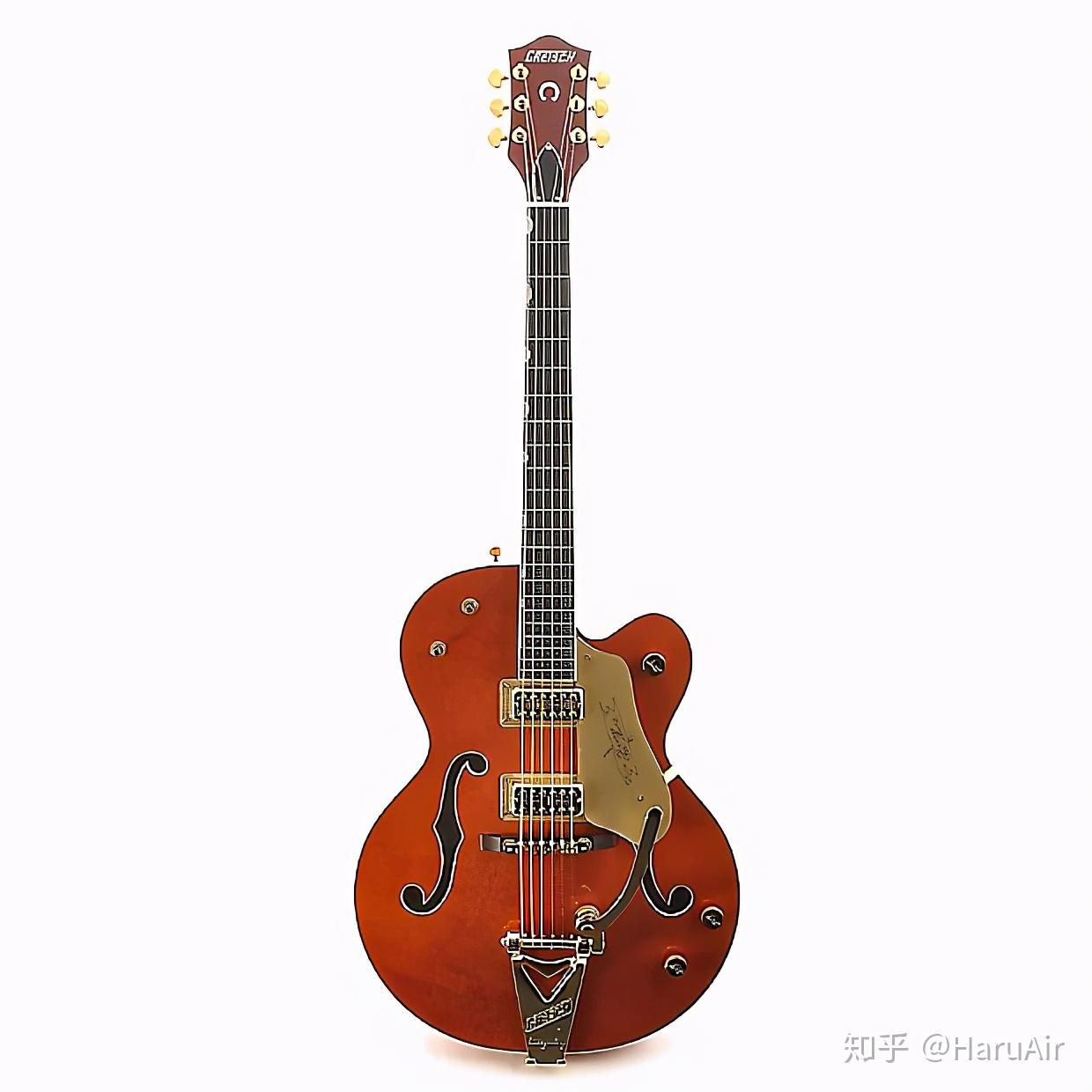 gretsch曾与gibson分庭抗礼