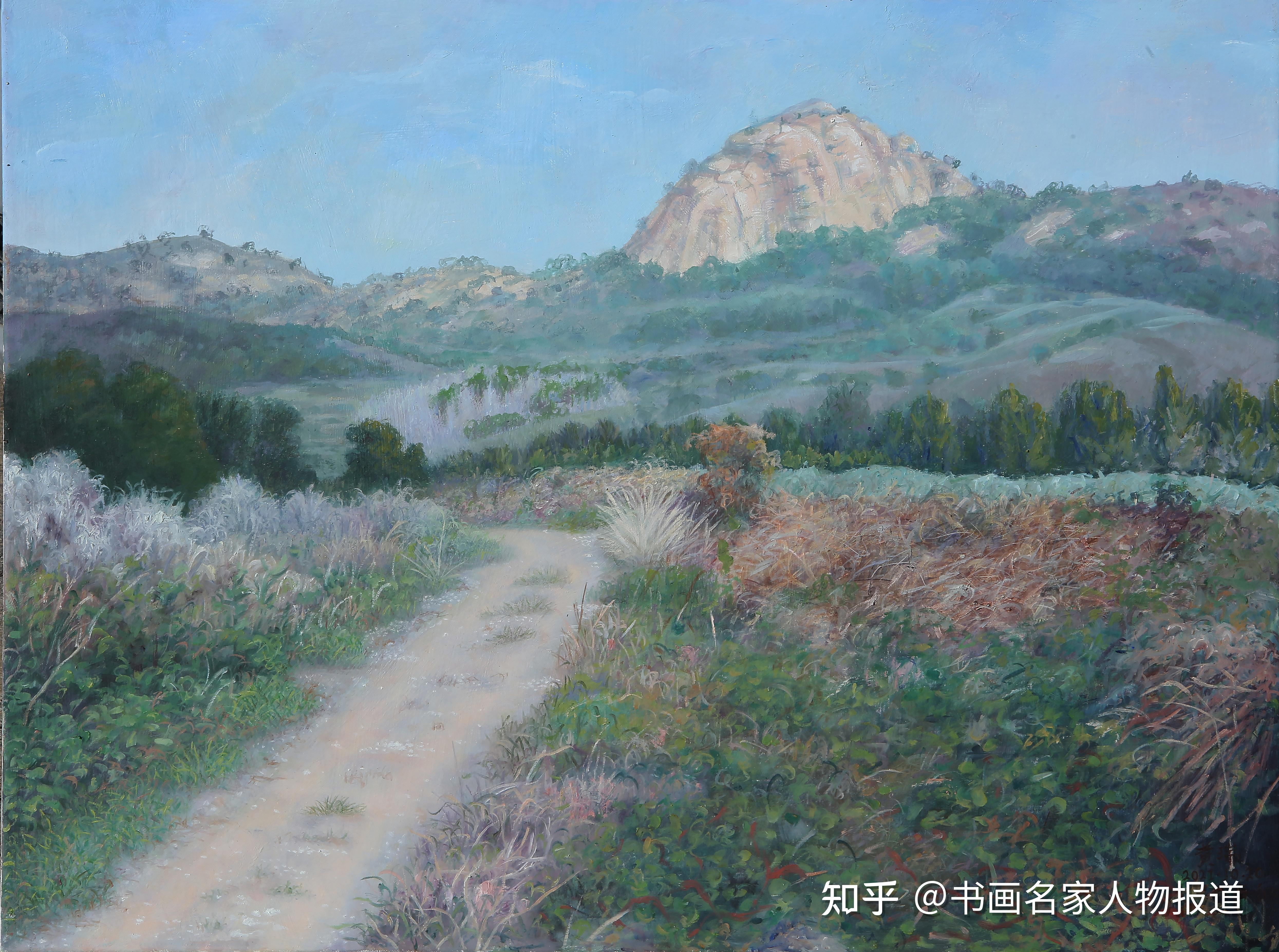 油画家黄瑞坦培拉风景写生作品系列展示 