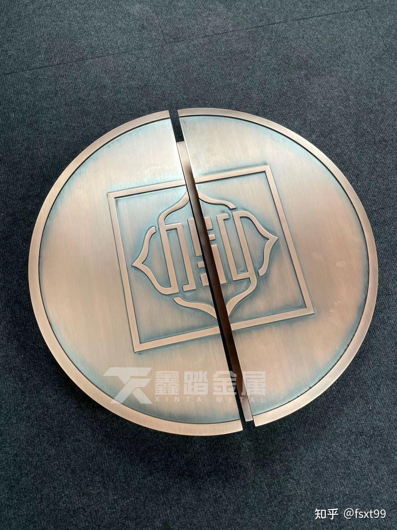 不锈钢拉丝仿古铜大门拉手