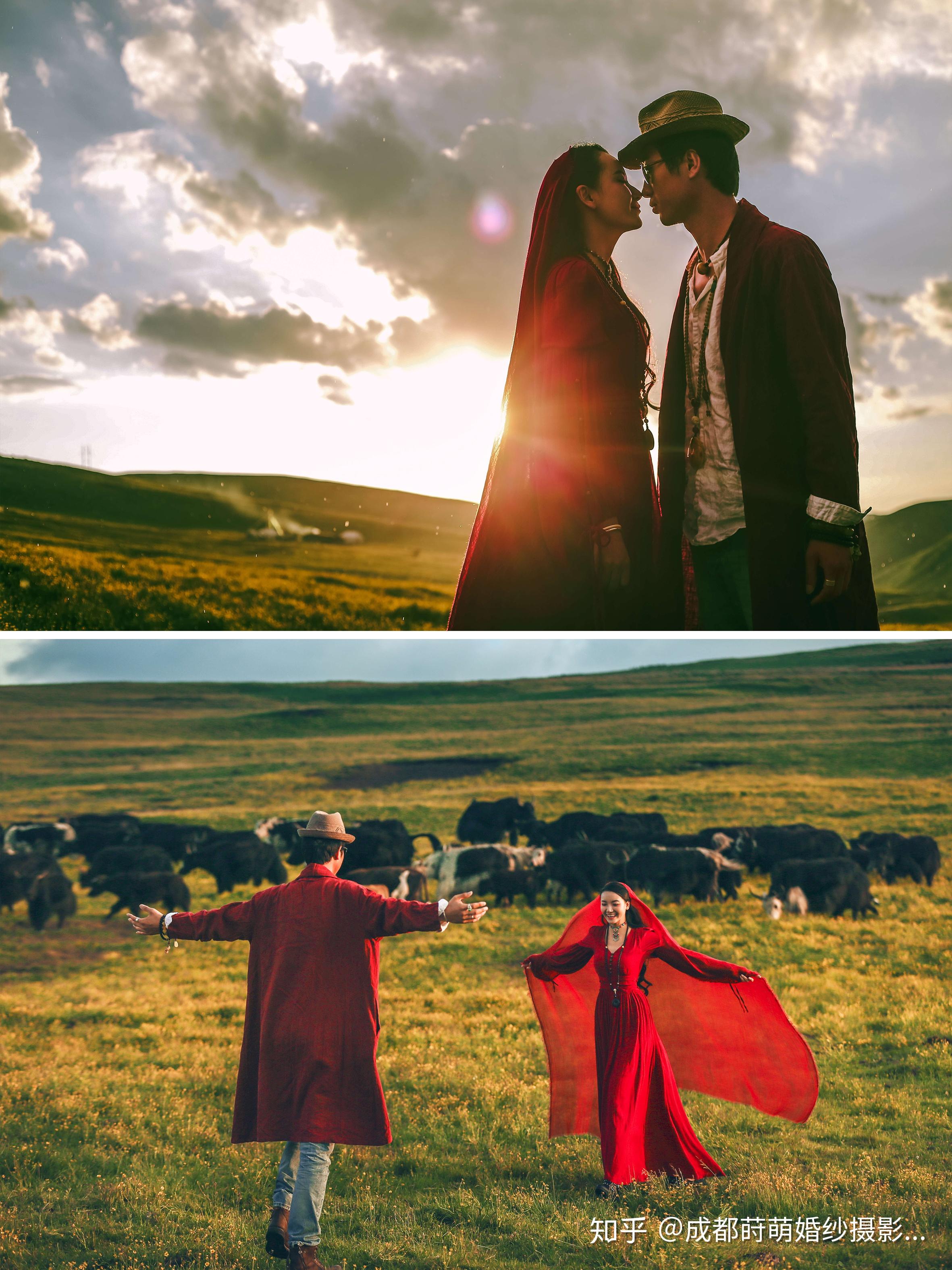 成都婚纱照旅拍婚纱照合集新都桥川西沿线雪景拍摄