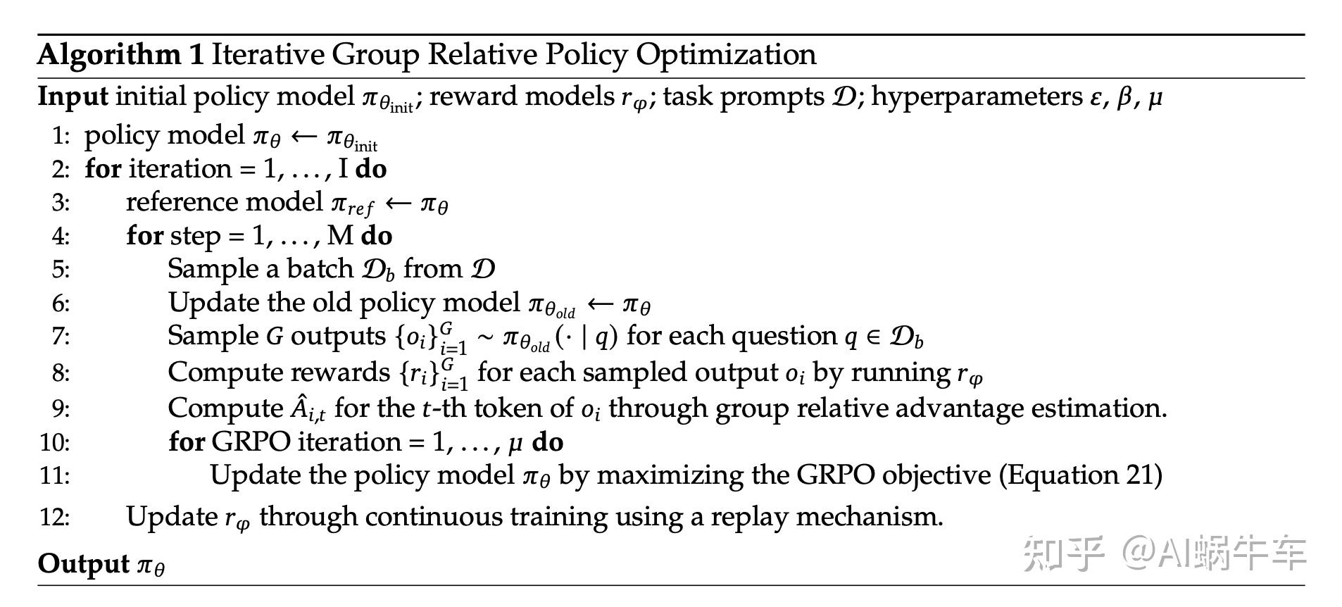 【RL第八篇】Group Relative Policy Optimization (GRPO) - 知乎
