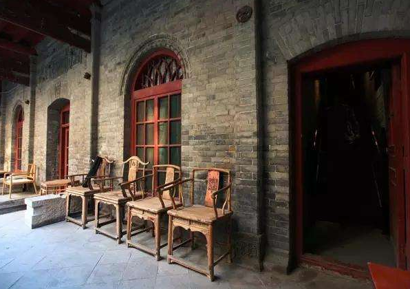 西安姚家大院传统民居古建筑