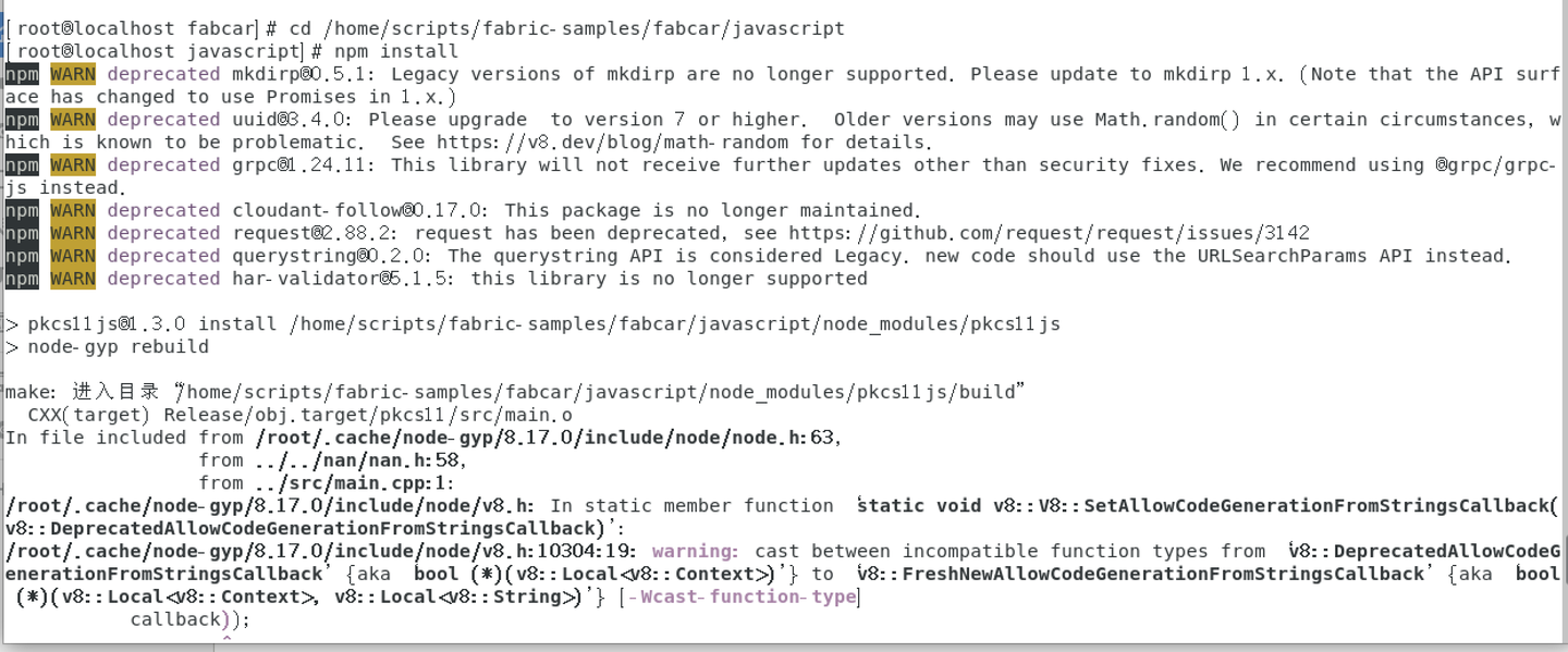 Fastikfabric Script Fabcar 案例实操——fabric-node-sdk与Fabric网络交互 - 知乎