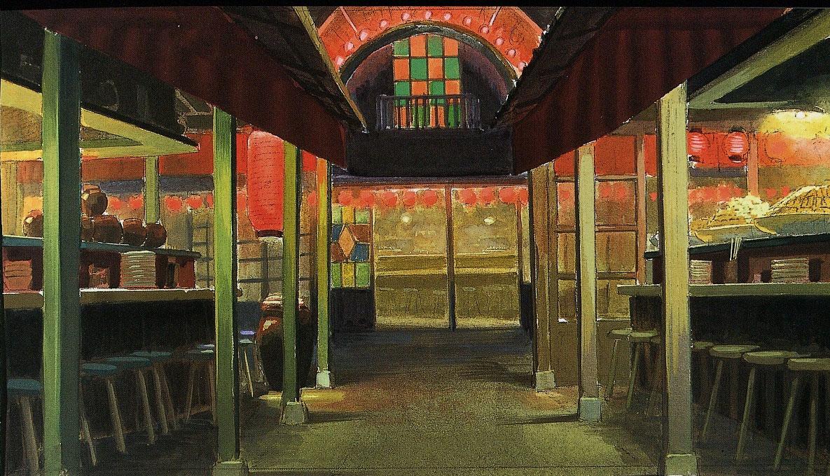 不看后悔细数宫崎骏经典动画千与千寻的绝美场景