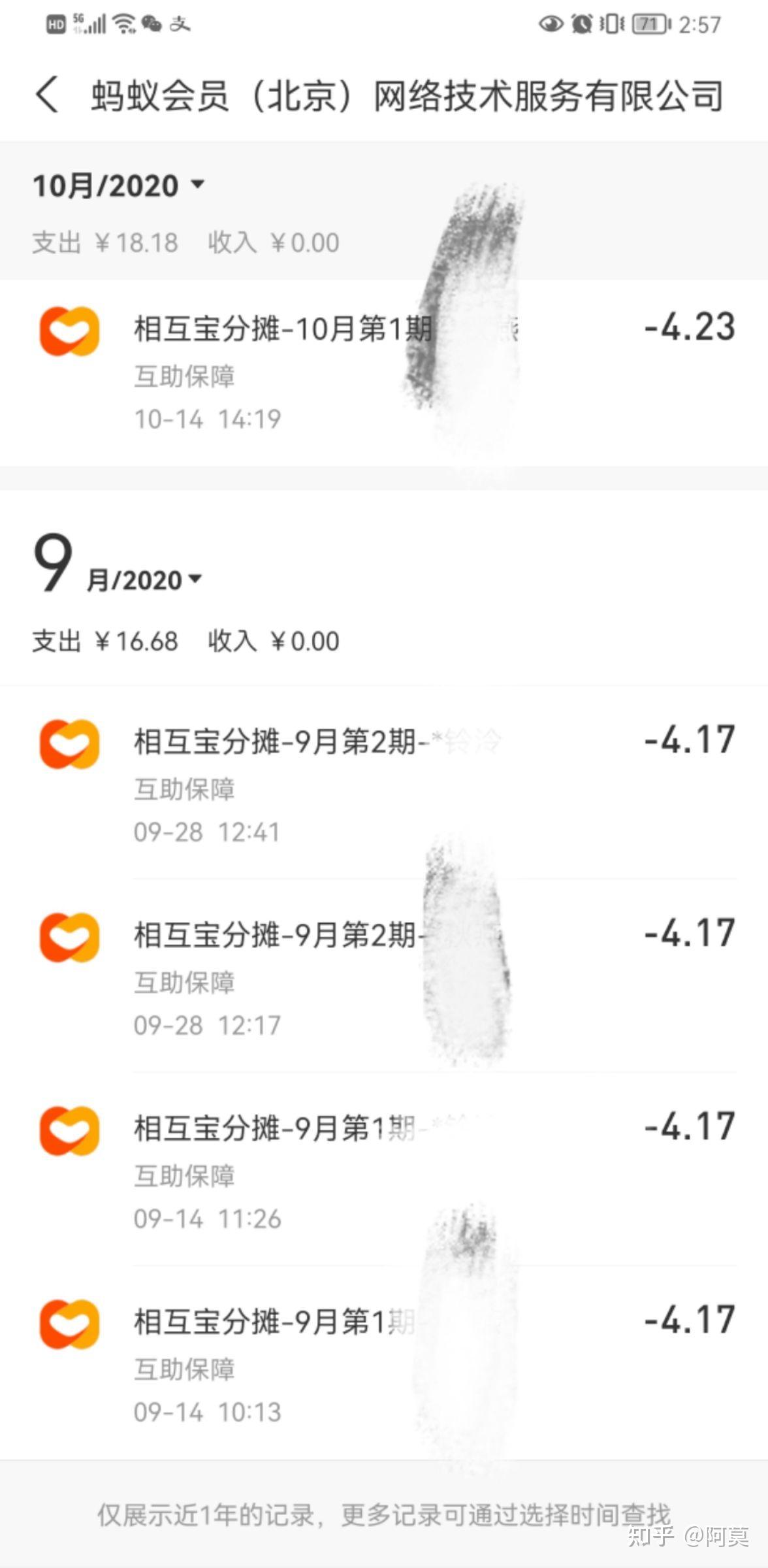 相互宝,分摊越来越多了