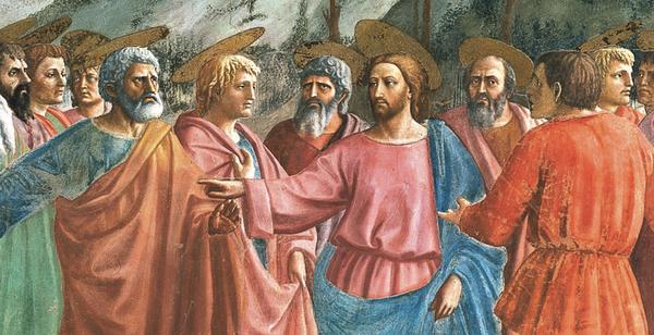 被税吏拦下,引众人围观