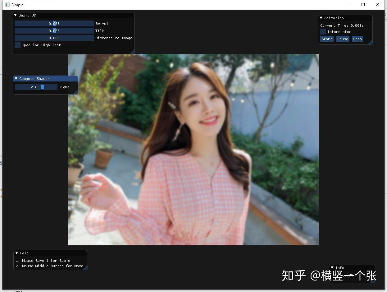 Opengl compute shader blur 