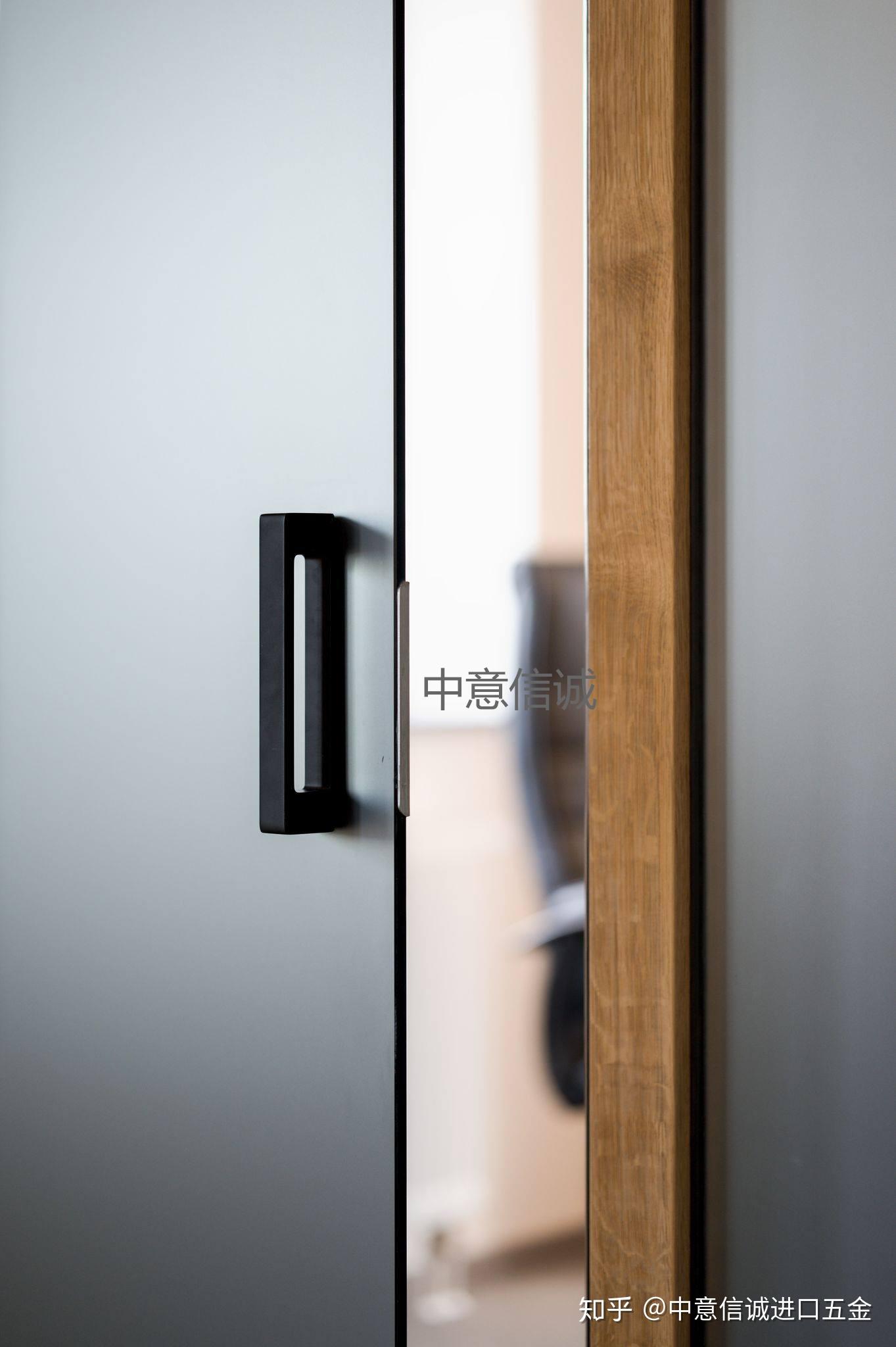 极简无框玻璃门门五金赛高德国simonswerk磁吸门锁