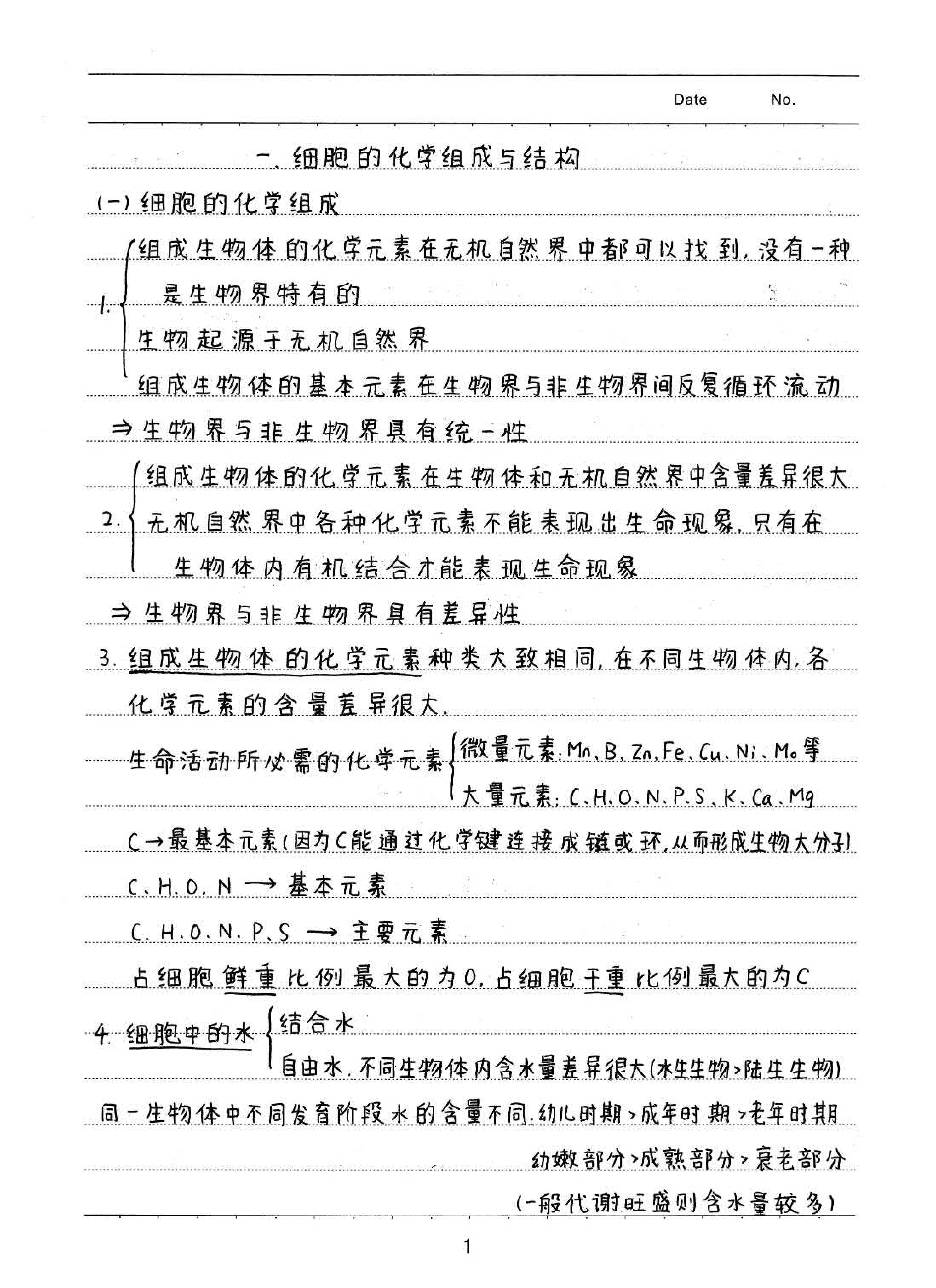 看看大神是怎么学生物的高中生物449页学霸手写笔记吃透高考你必赢