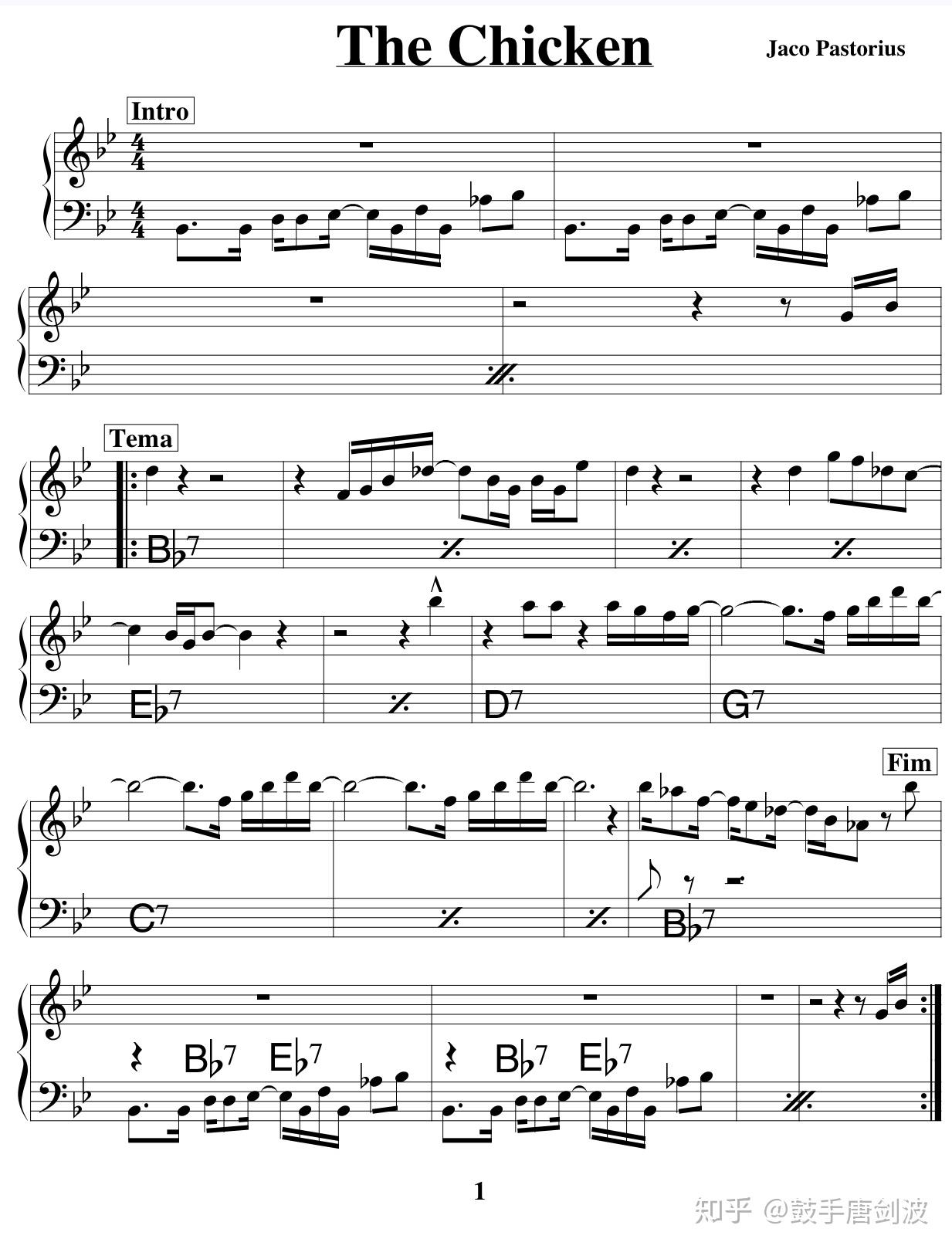 jacopastorius与不朽名作thechicken
