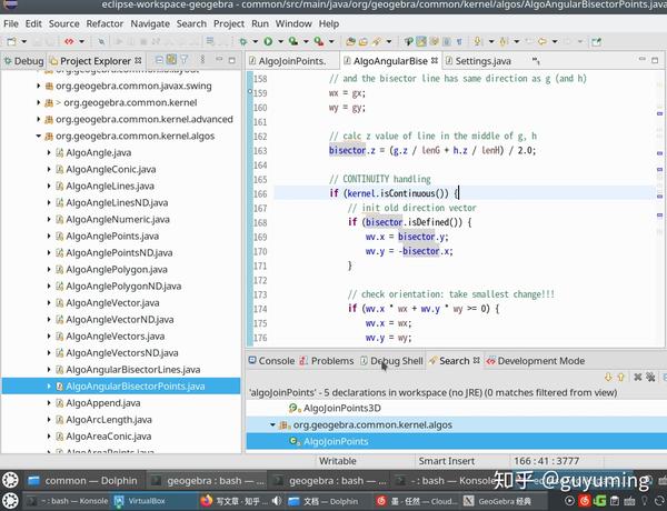 深入geogebra 1 角平分线和 连续性 设置 知乎
