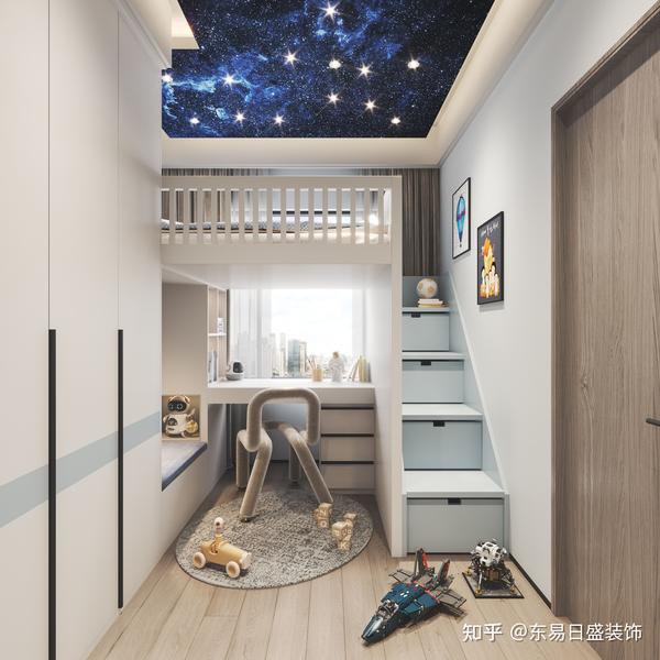 小户型儿童房设计方案合集 给孩子一个天真烂漫的休息空间 - 知乎