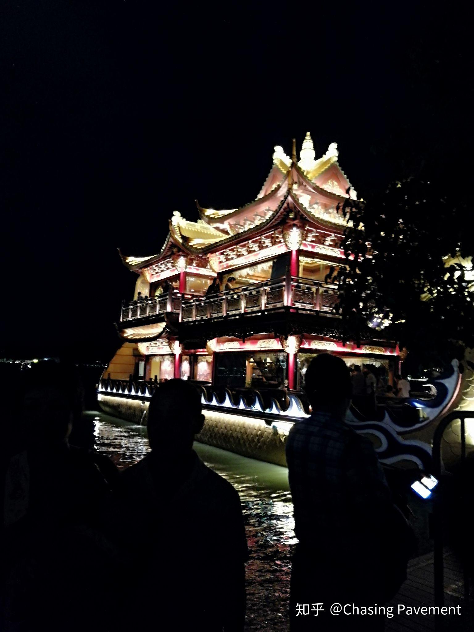 横店夜景图片真实图片图片
