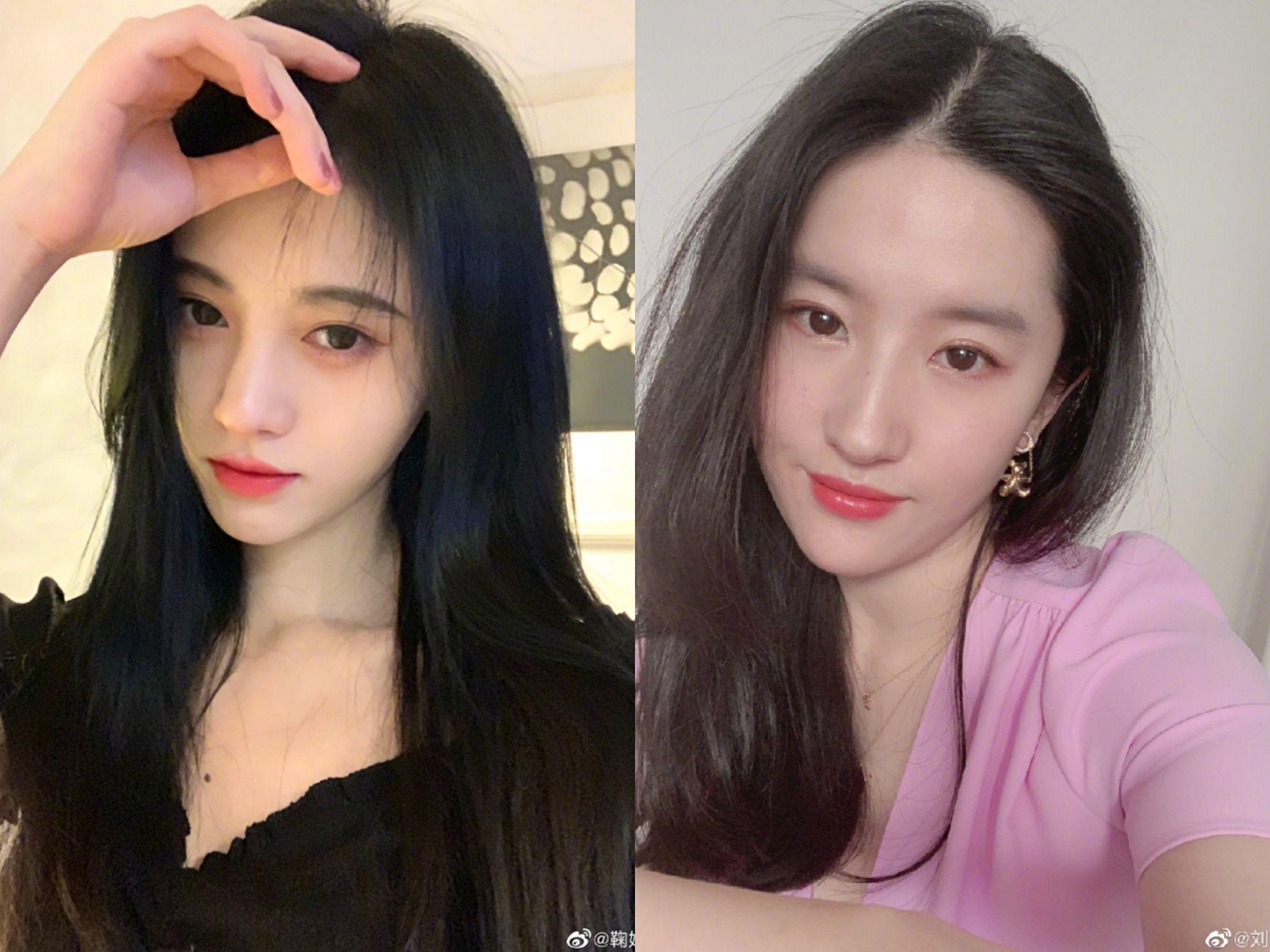 你们觉得鞠婧祎与刘亦菲谁好看