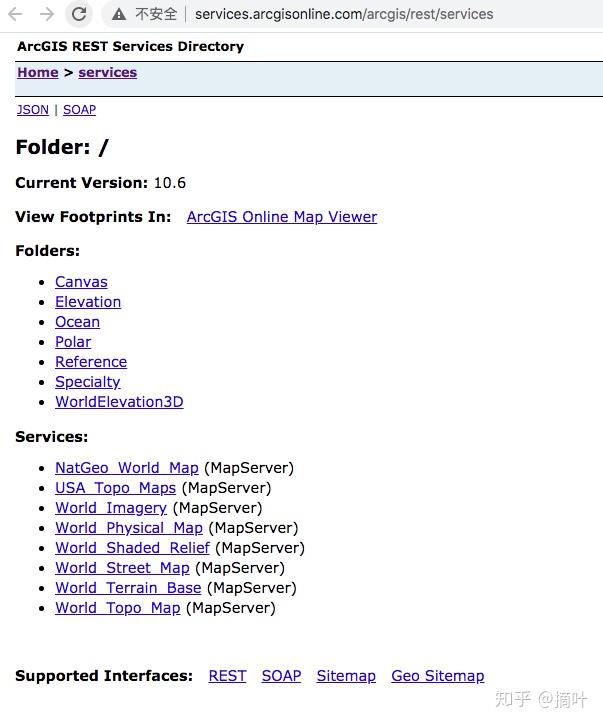 Arcgis server rest services 