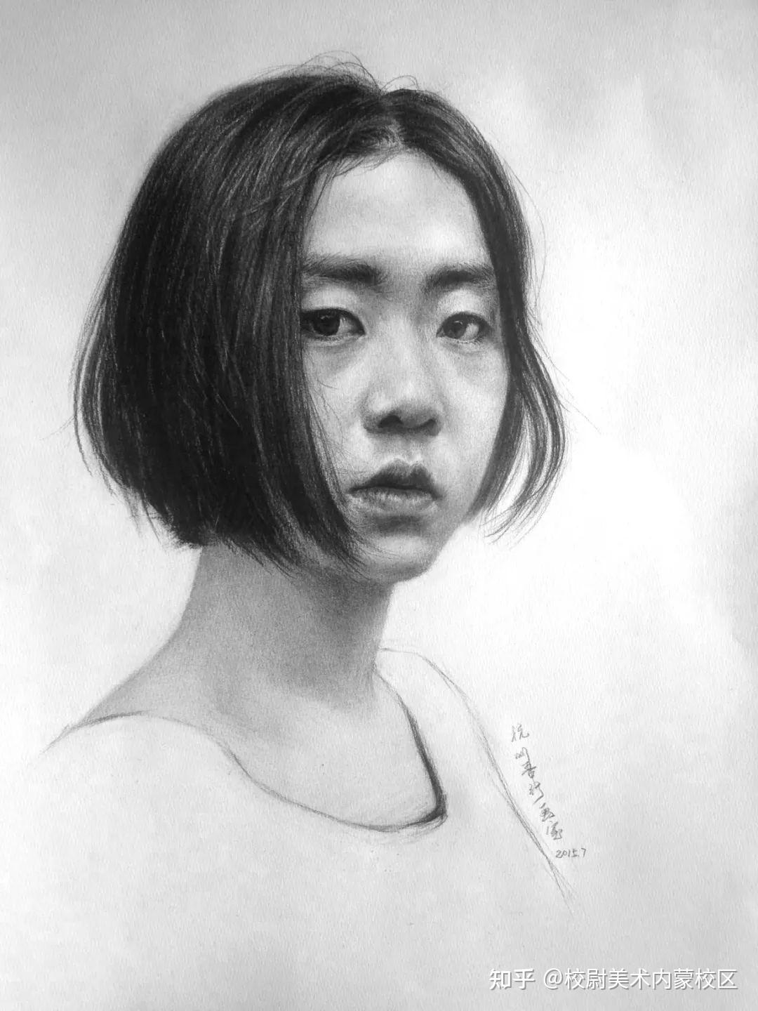 【干货】校尉美术教你素描头像性别年龄特征如何区别 - 知乎