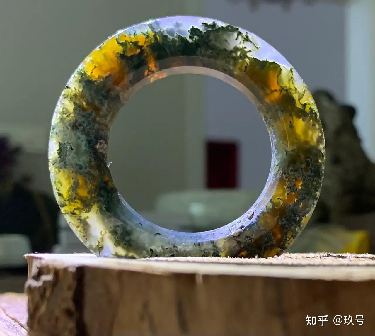 战汉水草玛瑙三才环的