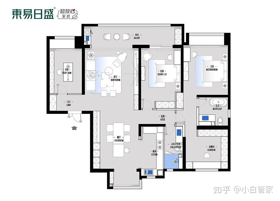 【碧桂园高新时代】190平户型深度解析 - 知乎