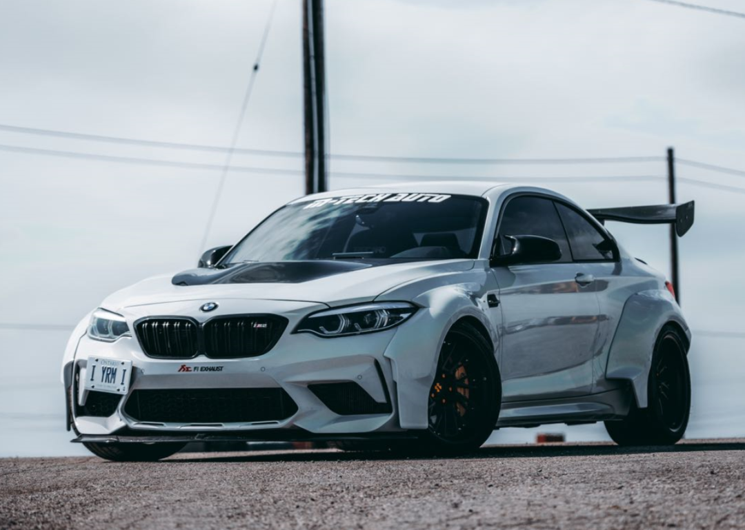 有钱人的快乐如此简单宝马m2c竞技宽体改装案例