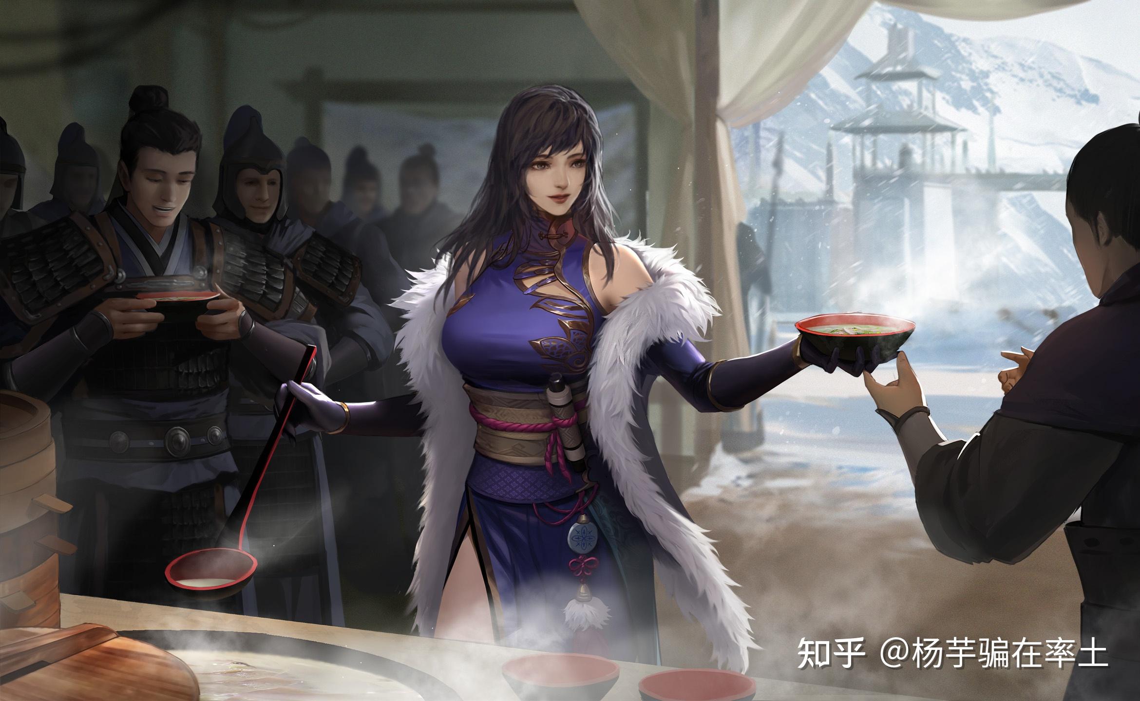 他的儿子赵月作为人质被马超伤害王异辅佐自己的丈夫,将马超耍的团团