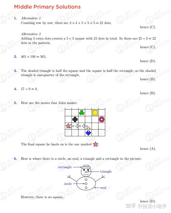 2022年澳大利亚AMC难度A/B试卷解析及答案！来Mark这份竞赛指南！ - 知乎