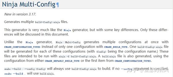 5分钟掌握cmake(17): 使用 Ninja Multi-Config 作为 Generator - 知乎