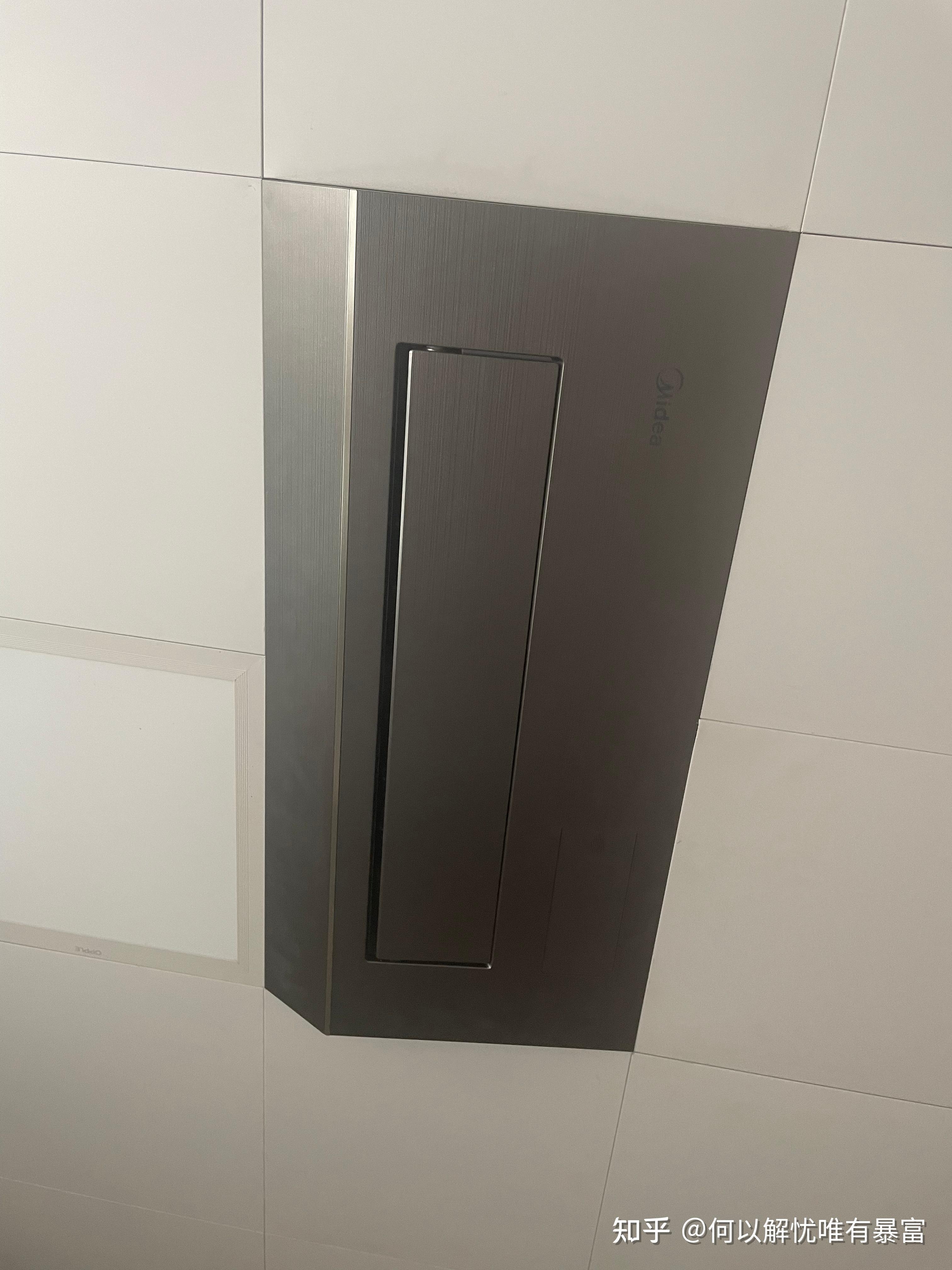 美的嵌入式/吸顶式厨房空调实测!